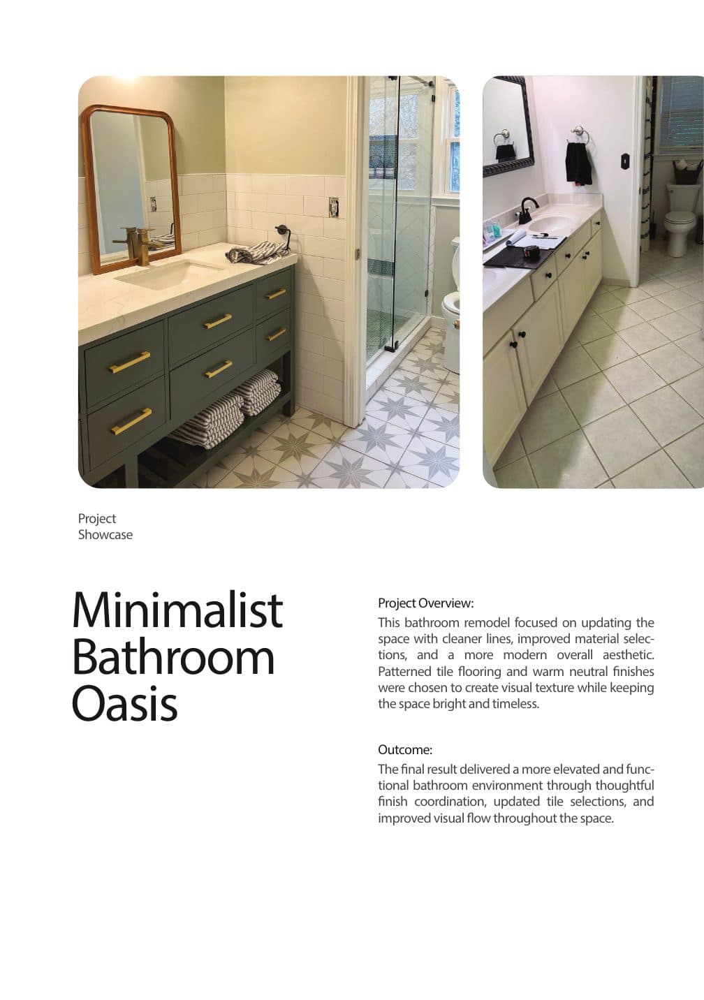 Rendered flooring portfolio image page nine.